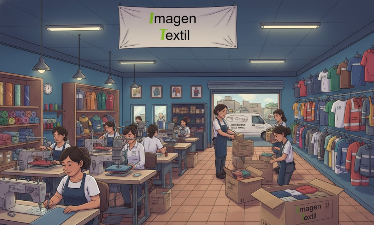 El Gran Salto: Cómo Imagen Textil Logró Exportar Uniformes de Trabajo y Ropa de Trabajo al Mundo con Alibaba