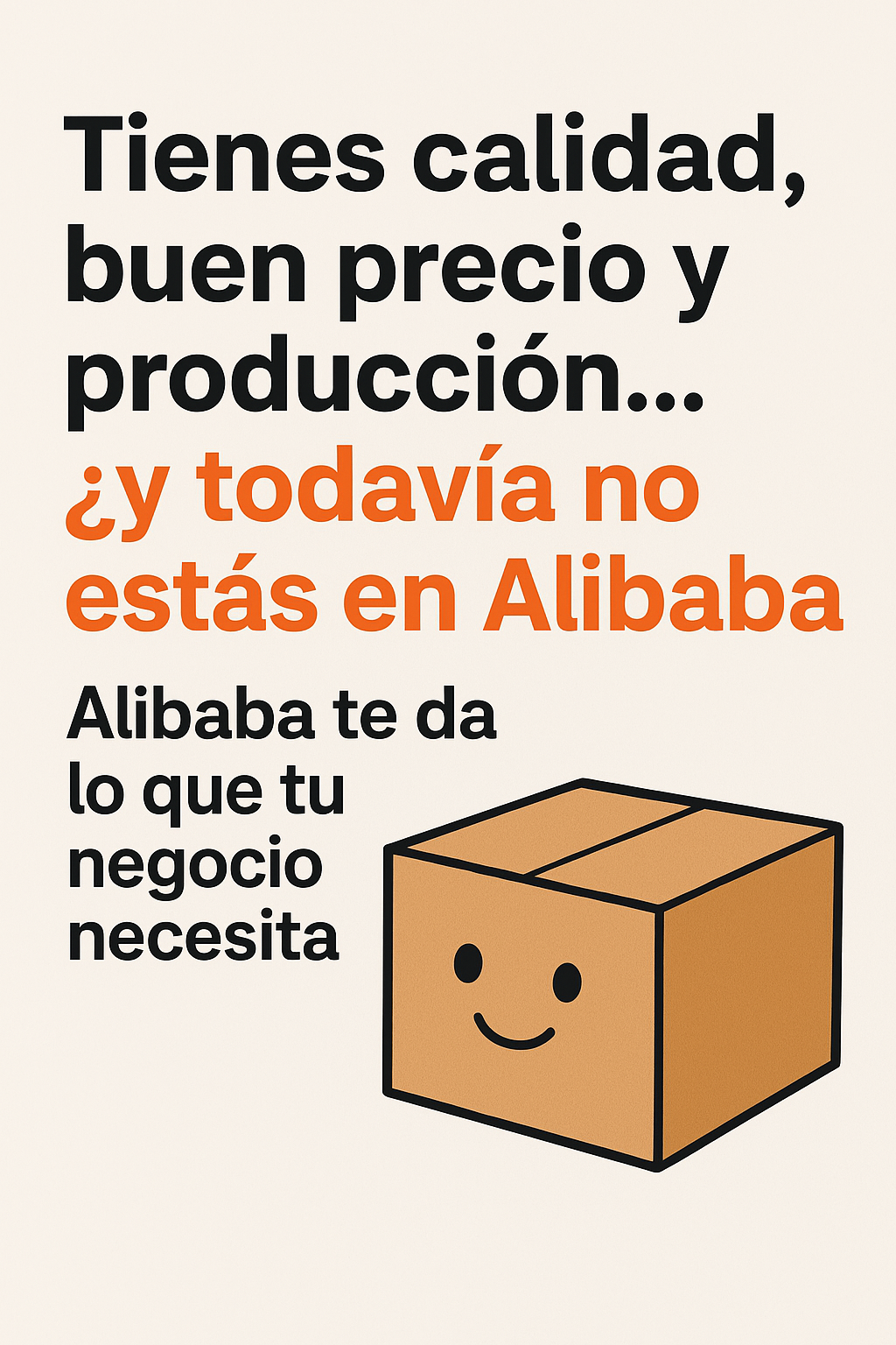 Tienes calidad, buen precio y producción ¿y todavía no estás en Alibaba?