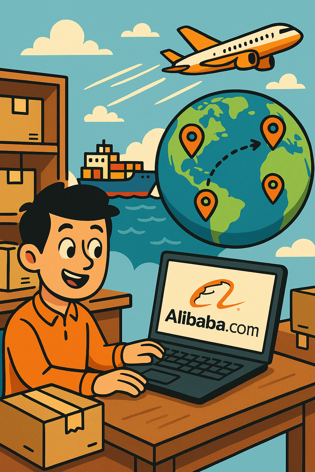 Descubre si tus productos se venden en el extranjero con Alibaba