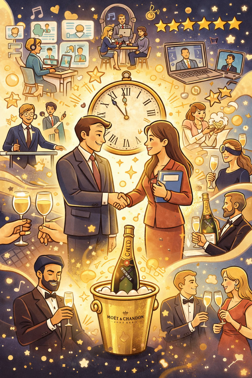 experiencia sensorial y gestión de talento premium